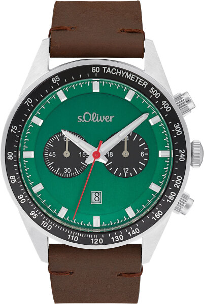 Herrklocka kronograf lysande visare - s.Oliver Modell: 2033496