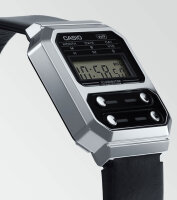 Herrklocka kalender, stoppfunktion - Casio Modell: A100WEL-1AEF