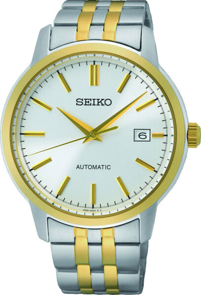 Herrklocka automatisk manuell uppdragning datum - Seiko Modell: SRPH92K1