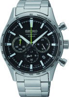 Herrklocka tachymeter kronograf stoppur - Seiko Modell:...