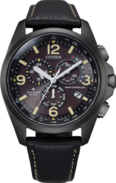 Herrklocka solklocka datum alarm - Citizen Modell: CB5925-15E