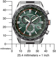 Herrklocka Sol, datum, alarm - Citizen Modell: CB5946-82X