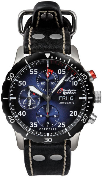 Herrklocka - Armbandsklocka i rostfritt stål - Zeppelin Modell: 7218-3