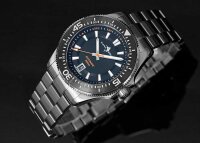 Militärdykare Svart Orange - Marc and Sons Modell: MSD-051-14S