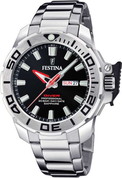 Herrklocka med rostfritt stålarmband - Festina Modell: 20665_4