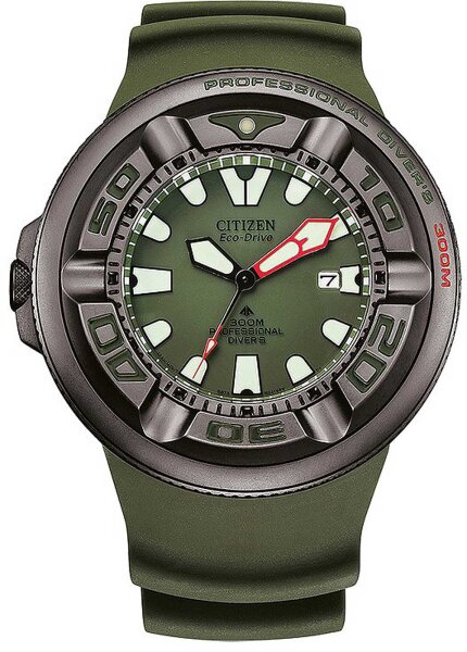 Blandgas-dykklocka / professionell dykklocka - Citizen Modell: BJ8057-17X