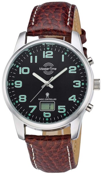 Herrklocka radiostyrd armbandsklocka - Master Time Modell: MTGA-10816-21L