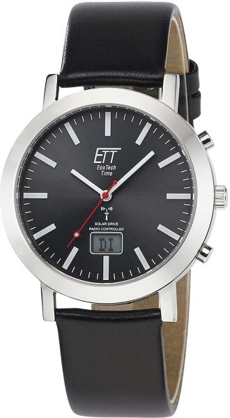 Herrklocka i stationsklocks-stil - Eco Tech Time Modell: EGS-11578-21LL