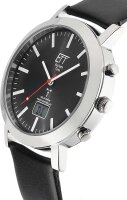 Herrklocka i stationsklocks-stil - Eco Tech Time Modell: EGS-11578-21LL