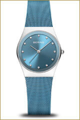 Damklocka med zirkoniastenar, safirglas - Bering Modell: 12927-308