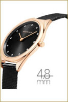 Armbandsklocka, safirglas - Bering Modell: 17031-162