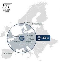 Herrklocka med radiostyrt solurverk - Eco Tech Time Modell: EGS-11607-25M