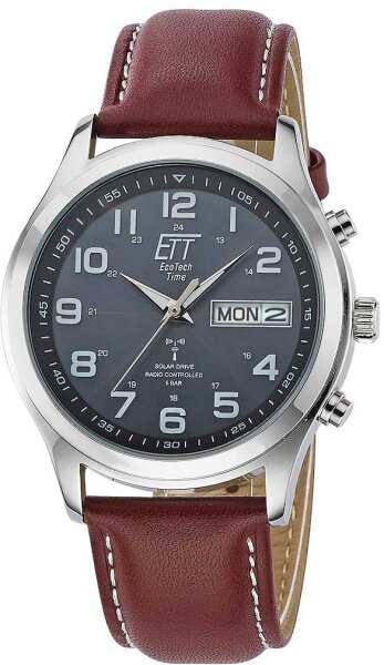 Herrklocka med radiostyrt solurverk - Eco Tech Time Modell: EGS-11251-12L