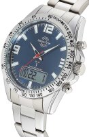 Herrklocka radiostyrd armbandsklocka - Master Time...