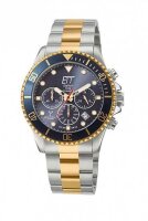 Herrklocka med radiostyrt solurverk (Funk-Solaruhr) - Eco...