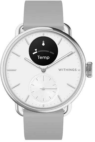 vit 38 mm dam- och herrklocka - Withings Modell: 2