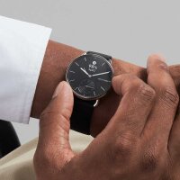 svart 38 mm dam- och herrklocka - Withings Modell: 2