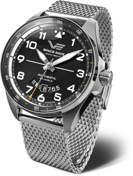 Space Race herrklocka, automatisk med manuell uppdragning LIMITED-EDITION - Vostok Europe Modell: YN55-325A745B