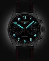 Herrklocka pilotkronograf - Bauhaus Modell: 2770-2