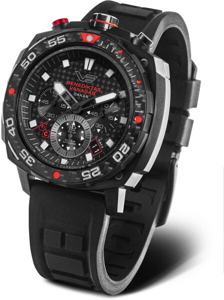 Herrklocka Benediktas Vanagas Dakar Edition 2024 - Limited Edition - Vostok Europe Modell: VK67-650J740