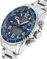 Herrklocka radiokontrollerad armbandsklocka - Master Time Modell: MTGA-10922-32M