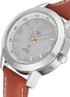 Damklocka med radiokontrollerat solurverk - Eco Tech Time Modell: ELS-11495-12L