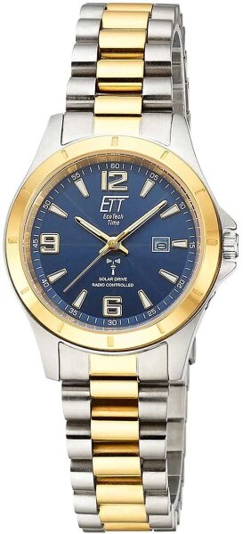 Damklocka med radiokontrollerat solurverk - Eco Tech Time Modell: ELS-11677-32M