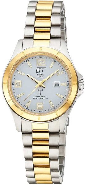 Damklocka med radiokontrollerat solurverk - Eco Tech Time Modell: ELS-11676-12M