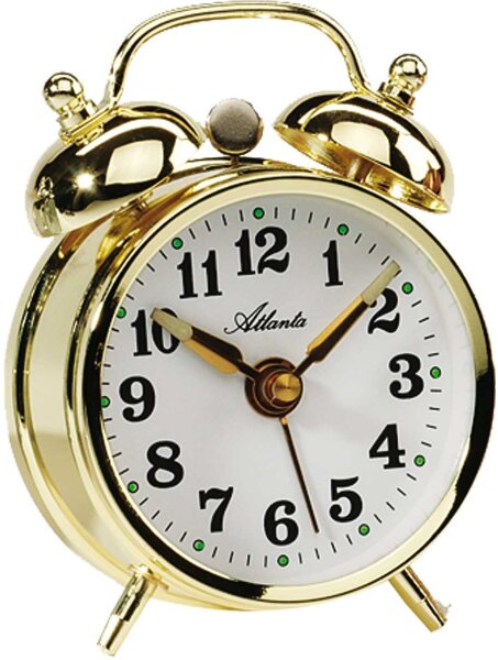 Mekanisk dubbelklockeväckare - Atlanta Modell: 1068/9