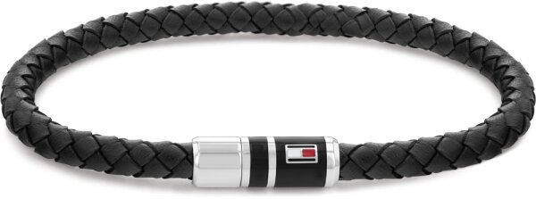 Flätat läderarmband - Tommy Hilfiger Modell: 2790293