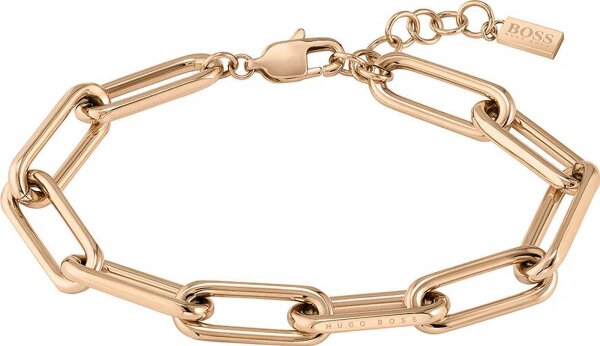 Boss Jewelry 1580198 armband av rostfritt stål - rosé