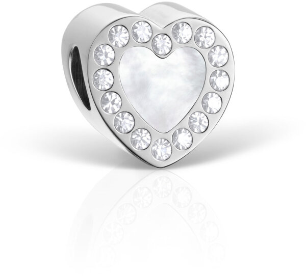 Charm i rostfritt stål - Bering Jewelry Modell: YourHeart-1
