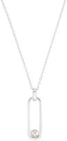 Halsband med oval hänge och pärla – s.Oliver Jewelry Modell: 2033871