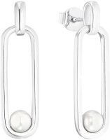 Ovala hängörhängen med pärlor – s.Oliver Jewelry Modell: 2033872