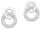 Stiftörhängen två cirklar – s.Oliver Jewelry Modell: 2015121