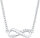 Halsband med infinity-hänge – s.Oliver Jewelry Modell: 2017245
