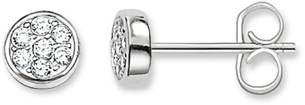 Stiftörhängen “Sparkling Circles” – 925 sterlingsilver