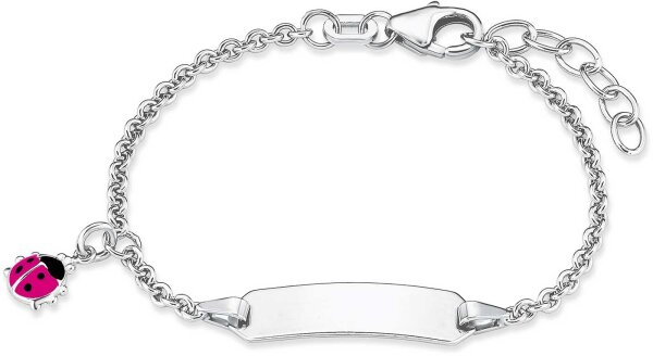 Prinzessin Lillifee 2034221 ID-armband med nyckelpigsberlock