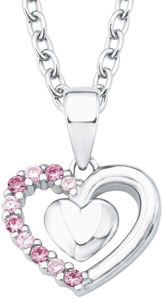 Prinzessin Lillifee 2017951 halsband med hjärtberlocker och stenar