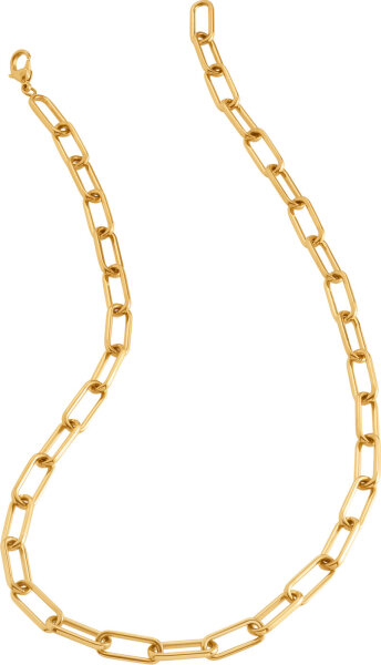Halsband i rent titan guldpläterat – Boccia Jewelry Modell: 08059-02