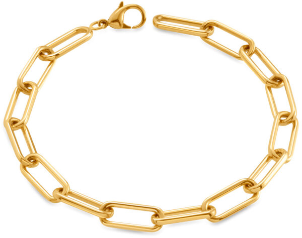 Armband i rent titan guldpläterat – Boccia Jewelry Modell: 03045-02