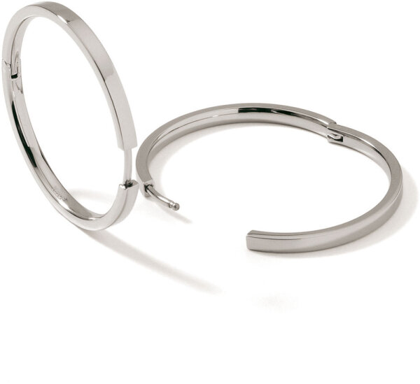 Putsade örhängen i rent titan – Boccia Jewelry Modell: 0516-03