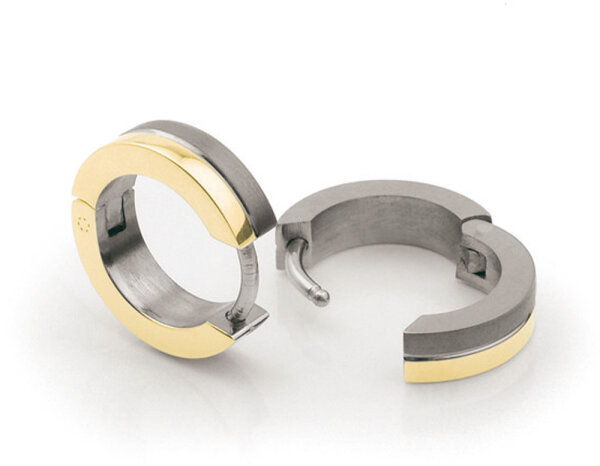 Örhängen delvis guldpläterade – Boccia Jewelry Modell: 0510-03