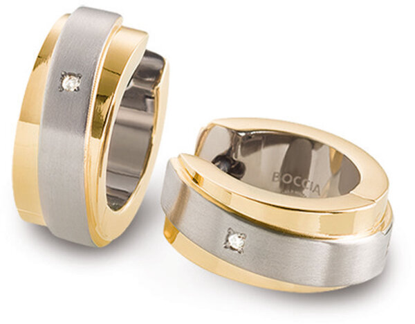 Örhängen med diamanter – Boccia Jewelry Modell: 0560-07