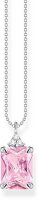 Halsband med rosa sten – 925 sterlingsilver
