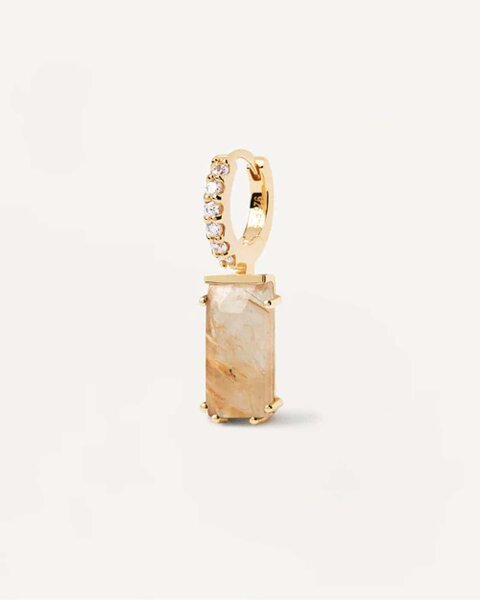 Naoki enkel creol med stenar och ädelstenhänge - 18K guldplätering