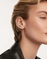 Kimi enkelörhänge med ädelstenhänge - 18K guldplätering