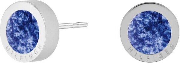 Runda stiftörhängen med stenar - Tommy Hilfiger Modell: 2780661