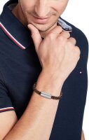 Flätat läderarmband - Tommy Hilfiger Modell:...