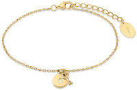Armband med lås och nyckelhänge - s.Oliver Jewelry Modell: 2032566